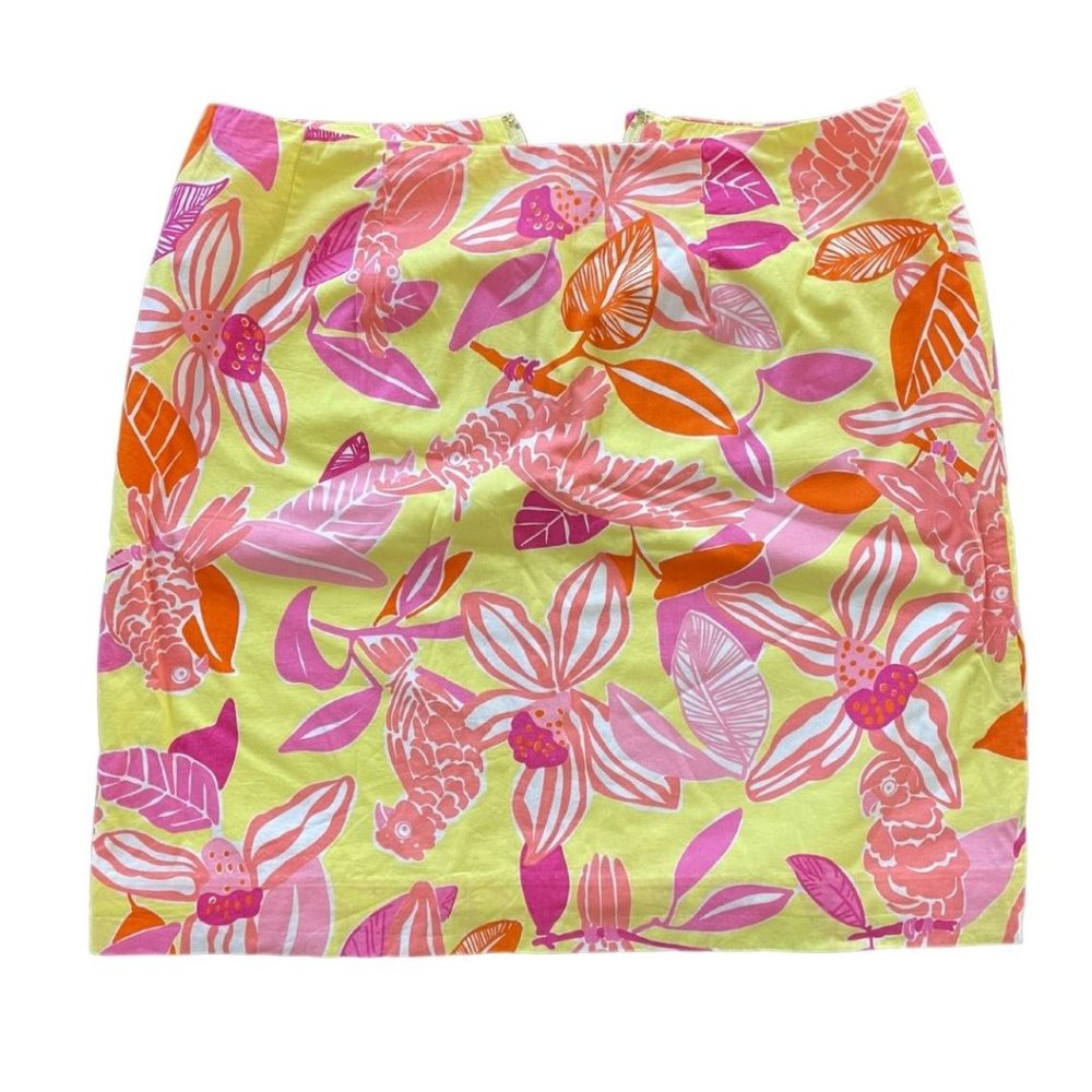 Lilly Pulitzer White Label "Pacific Wing" Skirt - Size:6